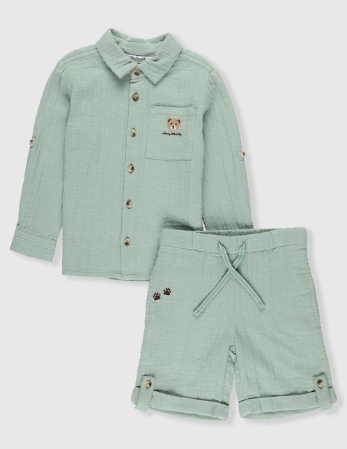 Conjunto de algodón para bebé niño 1