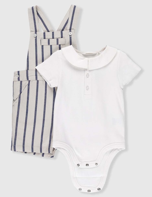 Conjunto Mon Caramel de algodón para bebé niño
