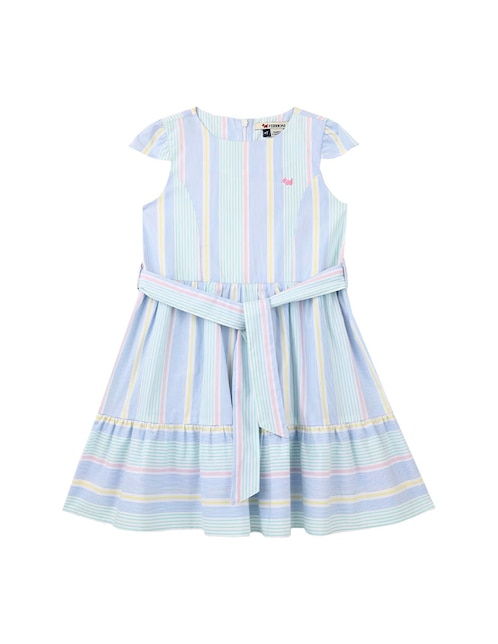 Vestido Maiko manga cap para bebé niña 1