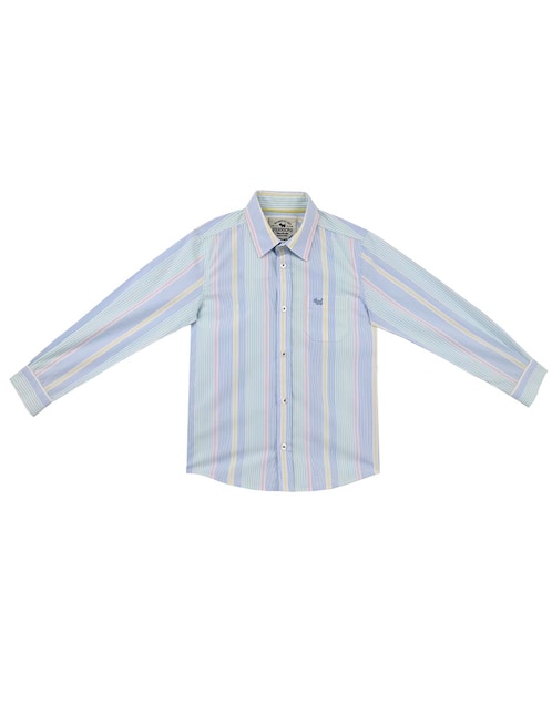 Camisa casual Maiko de algodón manga larga para bebé niño 1
