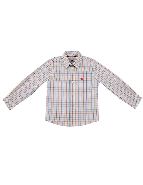 Camisa casual Bande de algodón manga larga para bebé niño 1