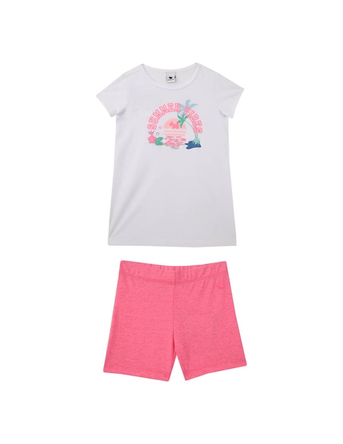 Conjunto Ferrioni de algodón para niña