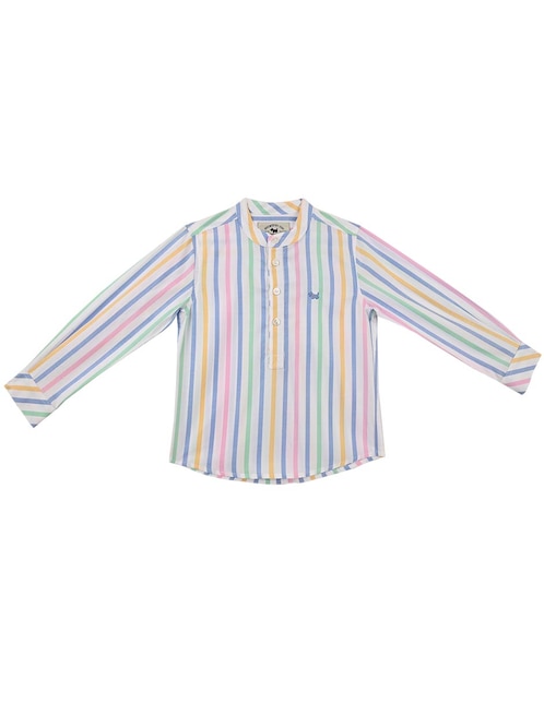Camisa casual Krans de algodón manga larga para bebé niño 1