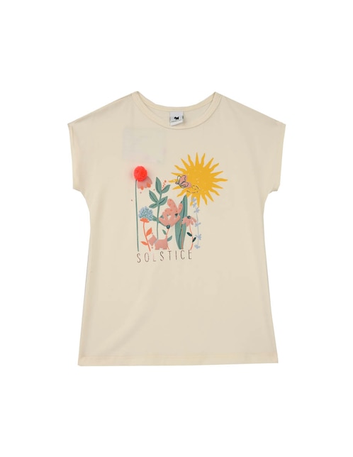 Playera Solstice manga corta para bebé niña 1
