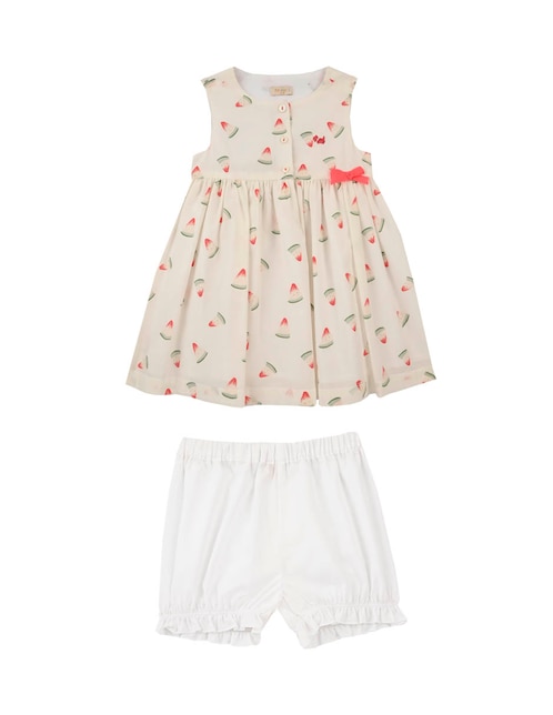 Vestido con calzón Salome para bebé niña 1