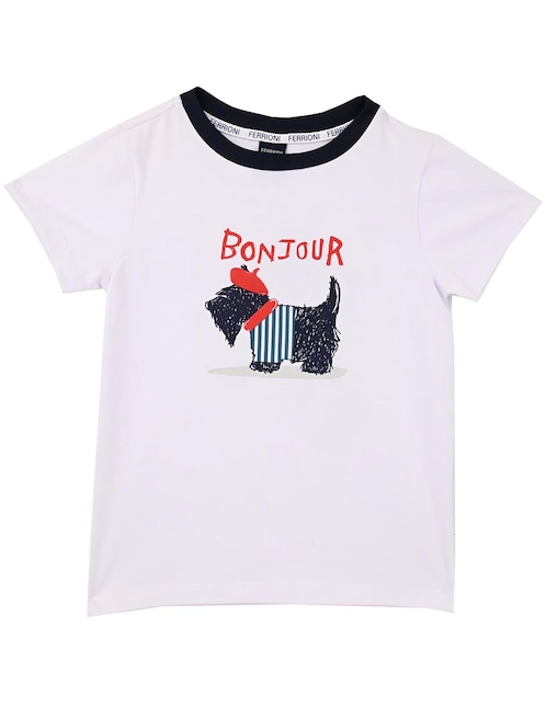 Playera Mats manga corta para bebé niño 1