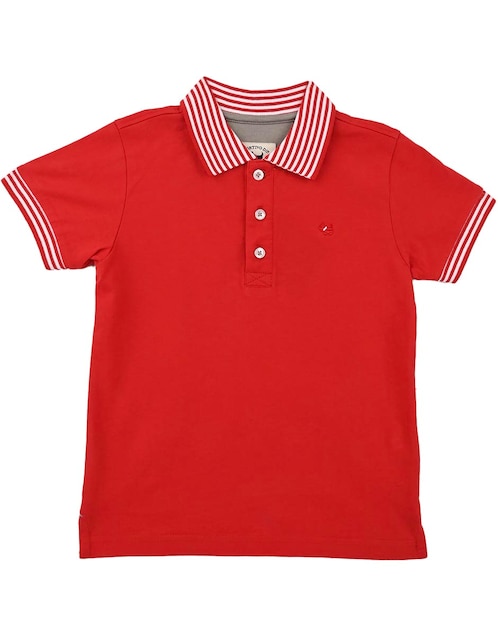 Playera tipo polo Namia de algodón para bebé niño 1
