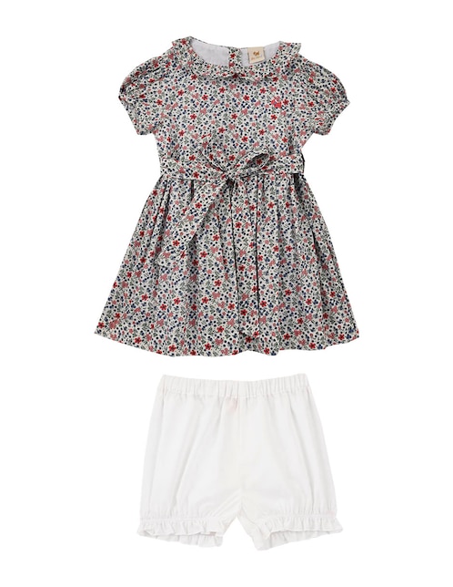 Vestido con calzón bunch para bebé niña 1