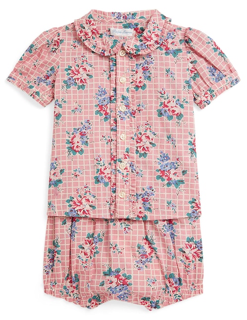 Conjunto de algodón para bebé niña 1