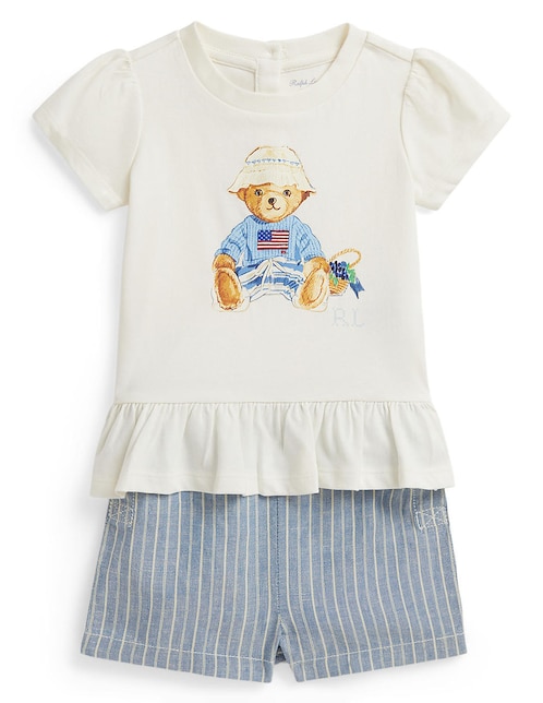Conjunto de algodón para bebé niña 1