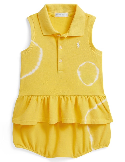 Conjunto Polo de algodón para bebé niña
