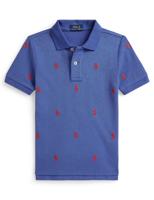 Playera tipo Polo de algodón para bebé niño 1