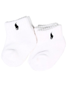 Imagen de producto Set tin Polo Ralph Lauren de nylon para bebé niña 2 pares