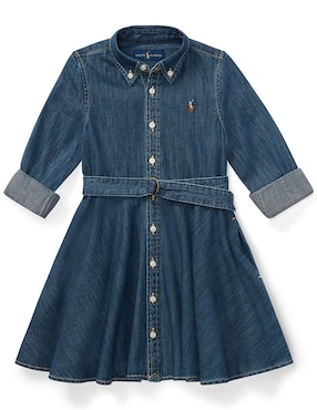 Vestido Polo Ralph Lauren manga regular para niña