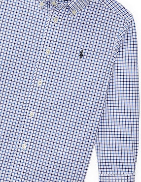Camisa Polo Ralph Lauren manga larga de algodón para bebé