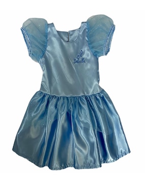 Vestido Disney manga globo para niña