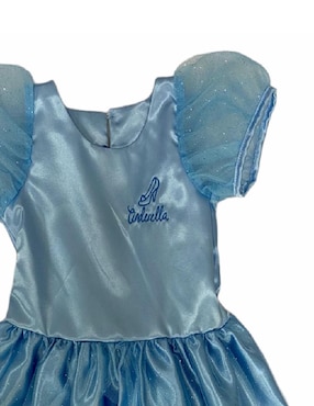 Vestido Disney manga globo para niña