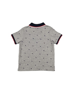 Playera tipo polo Ferrioni de algodón para bebé niño