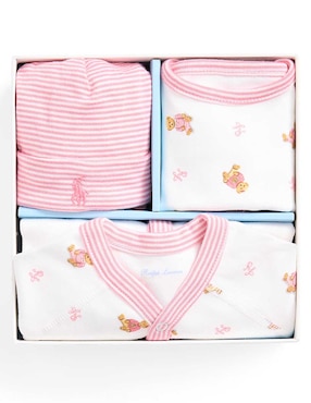 Set bebé Polo Ralph Lauren para niña