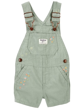 Overol Short Oshkosh De Algodón Para Bebé Niño