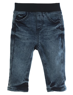 Jeans Slim Mon Caramel Deslavado Para Bebé Niño