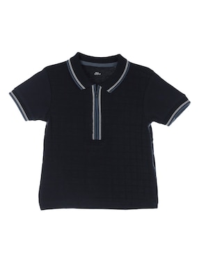 Playera Tipo Polo Mon Caramel De Algodón Para Bebé Niño