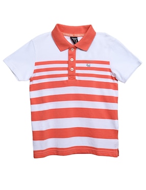 Playera Tipo Polo Ferrioni De Algodón Para Bebé Niño