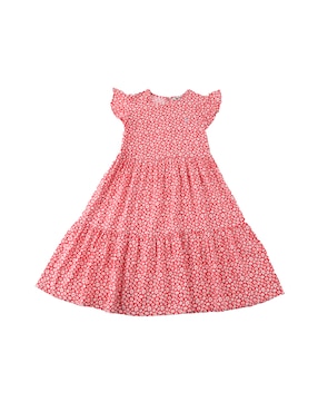 Vestido Ferrioni Manga Mariposa Para Bebé Niña