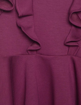 Vestido Bardot Junior manga regular para bebé niña