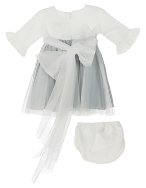 Vestido La Ormiga manga volantes para bebé niña