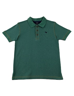 Playera Tipo Polo Ferrioni De Algodón Para Bebé Niño