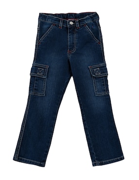 Jeans Straight Ferrioni Deslavado Para Niño