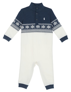 Mameluco Navideño Polo Ralph Lauren De Algodón Para Bebé Niño