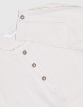 Camisa casual Mon Caramel Collection manga larga para niño