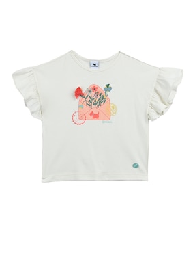 Playera Ferrioni Magic Manga Corta Para Bebé Niña