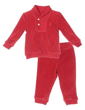 Conjunto Polo Ralph Lauren De Algodón Para Bebé Niño 2 Piezas