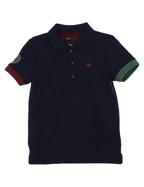 Playera Tipo Polo Ferrioni Belenus De Algodón Para Niño