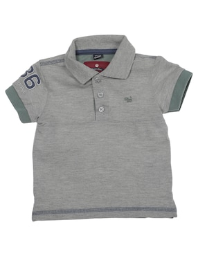 Playera Tipo Polo Ferrioni Lujan De Algodón Para Niño