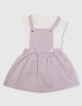 Conjunto Mon Caramel de algodón para bebé niña