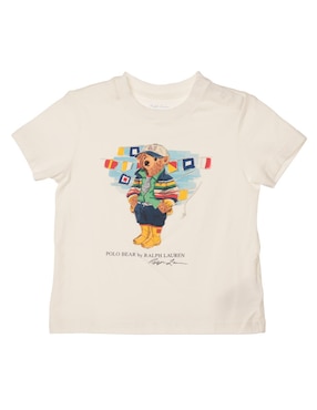 Playera Polo Ralph Lauren Manga Corta Para Bebé Niño