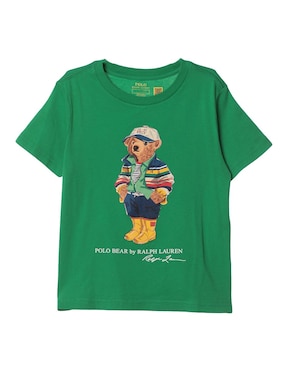 Playera Polo Ralph Lauren Manga Corta Para Bebé Niño