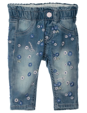 Jeans Skinny GUESS Deslavado Para Bebé Niña