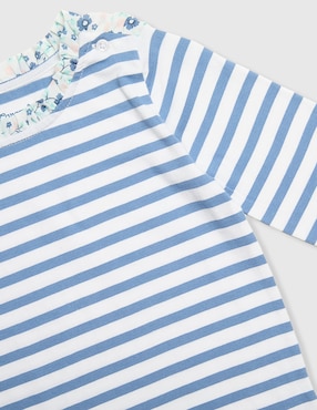 Playera Mon Caramel manga larga para bebé niña