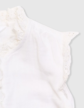 Conjunto Mon Caramel de algodón para niña