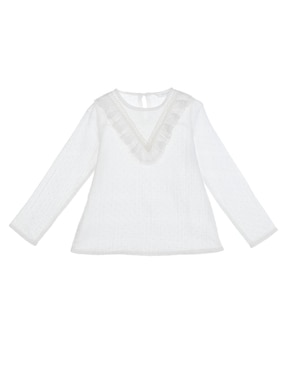 Blusa Mon Caramel Collection para niña