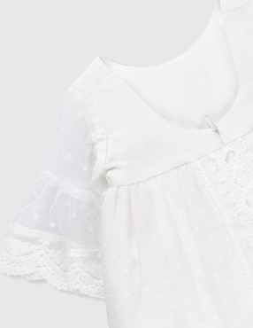 Vestido La Ormiga manga 3/4 para bebé niña