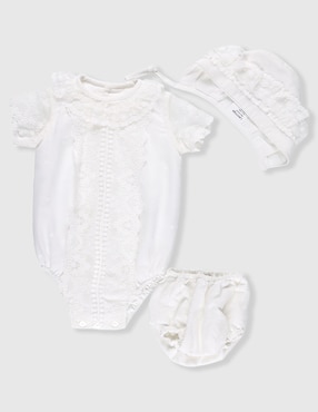 Conjunto La Ormiga para ceremonia para bebé