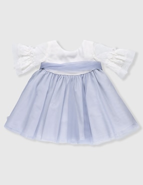 Vestido La Ormiga manga volantes para bebé niña