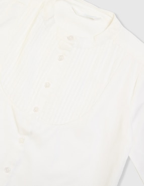 Camisa de vestir Mon Caramel Collection de algodón manga larga para niño