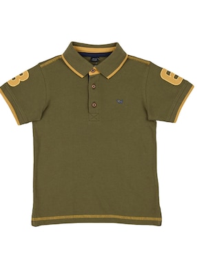 Playera Tipo Polo Ferrioni Epona De Algodón Para Bebé Niño